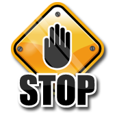 Stop! sign