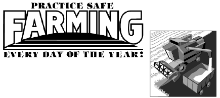 Practice Safe Farming and a Combine